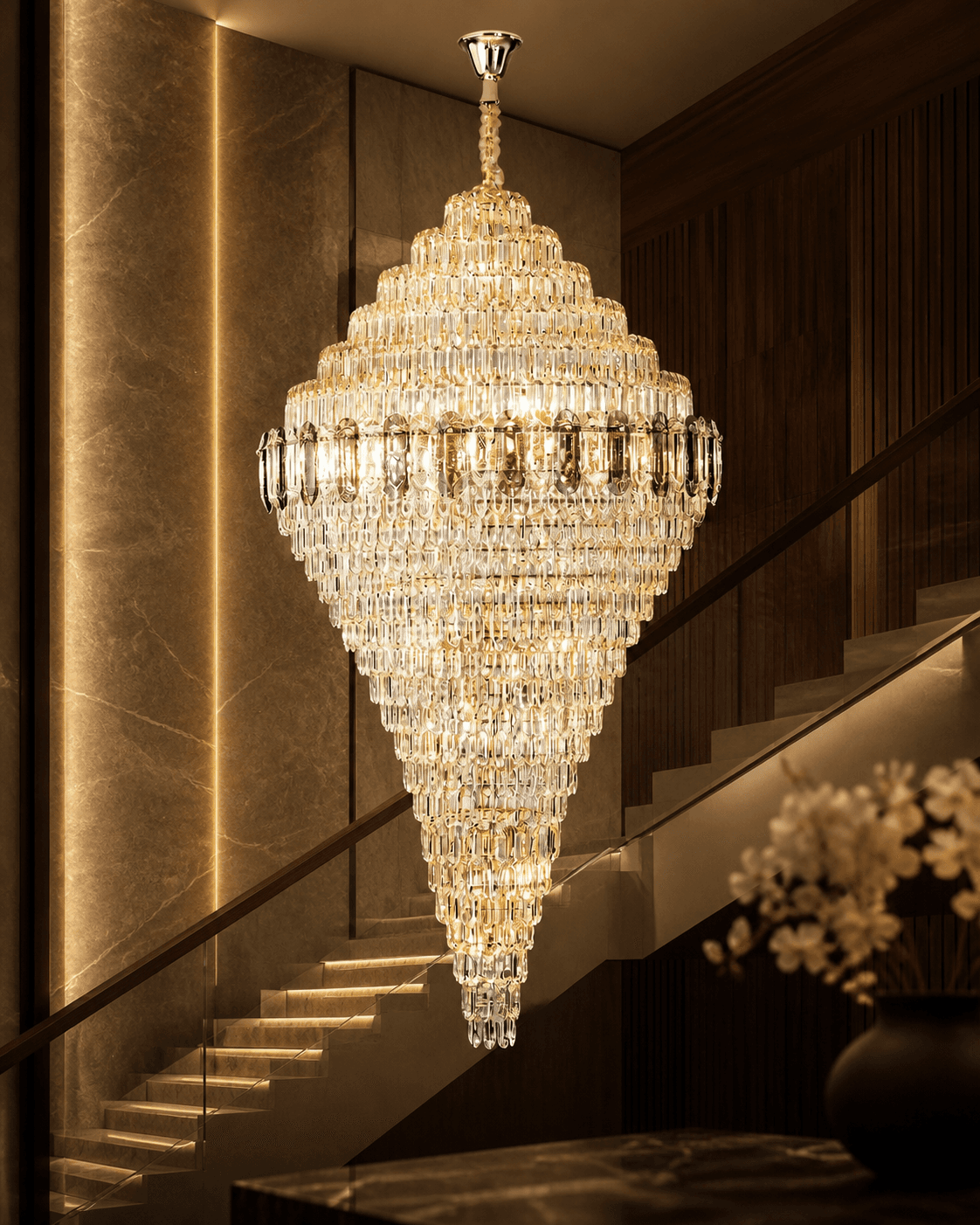 Modern Crystal Chandelier