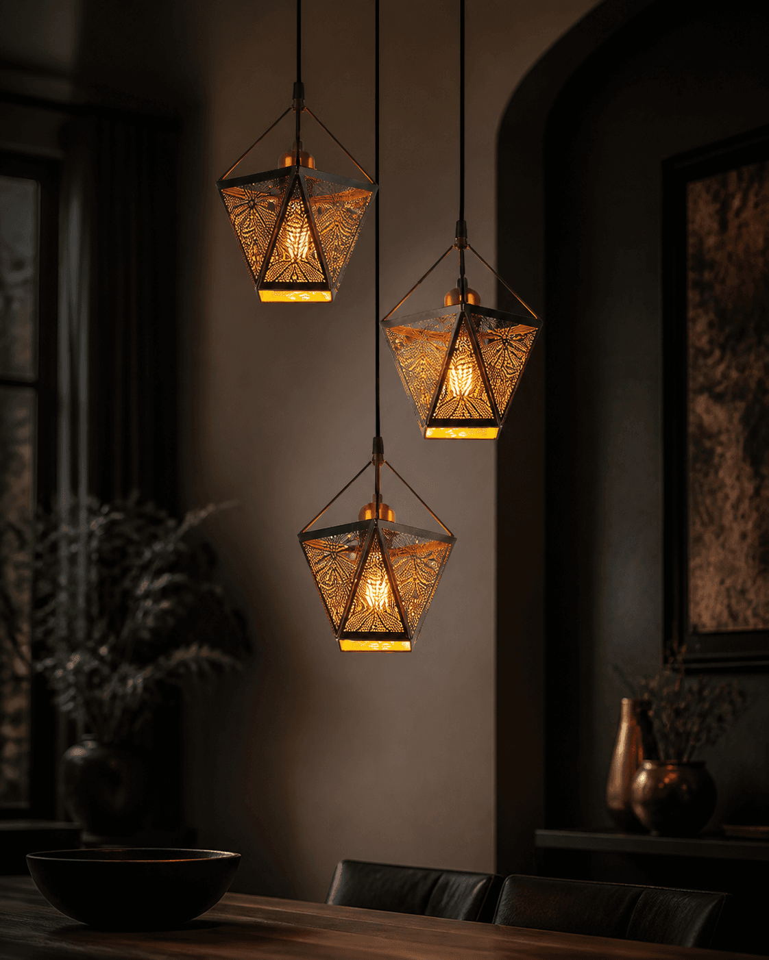 Modern 3-Light Cluster