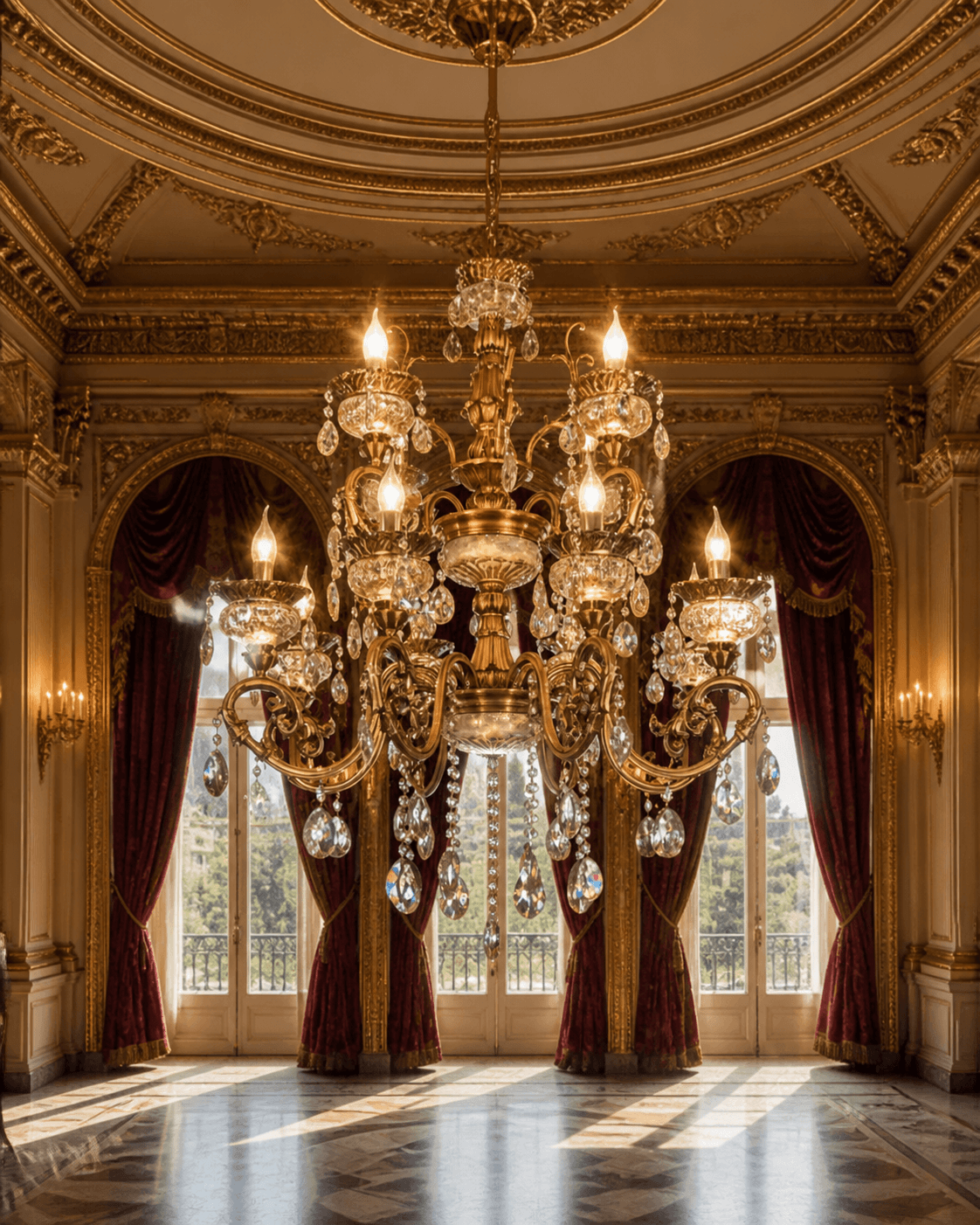 Classic Royal Crystal Chandelier
