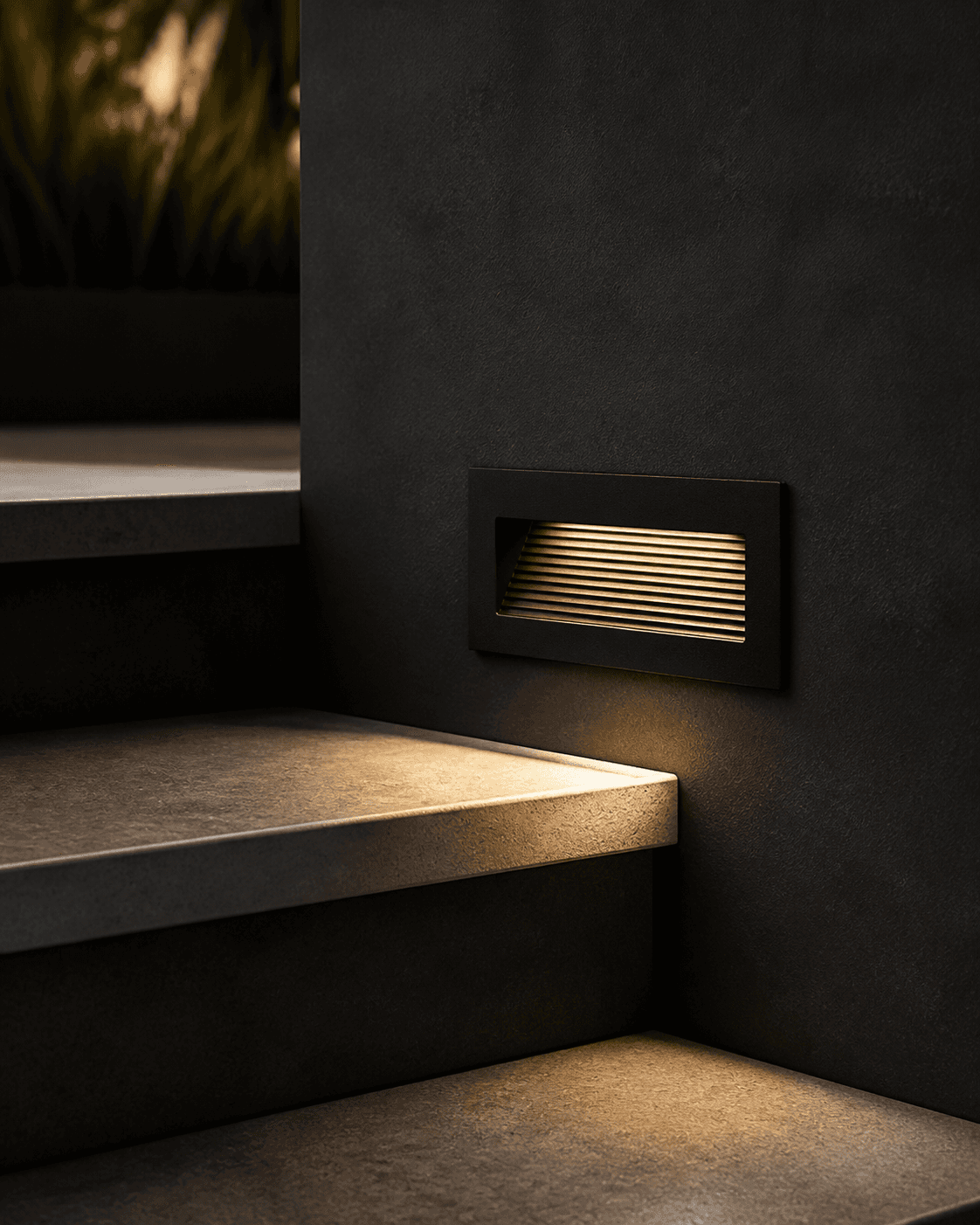 Rectangular Recessed LED Step Light