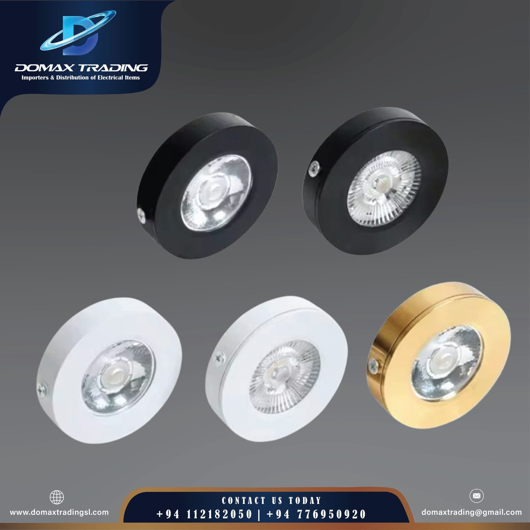 Round Surface Mounted LED Spot Light view 2