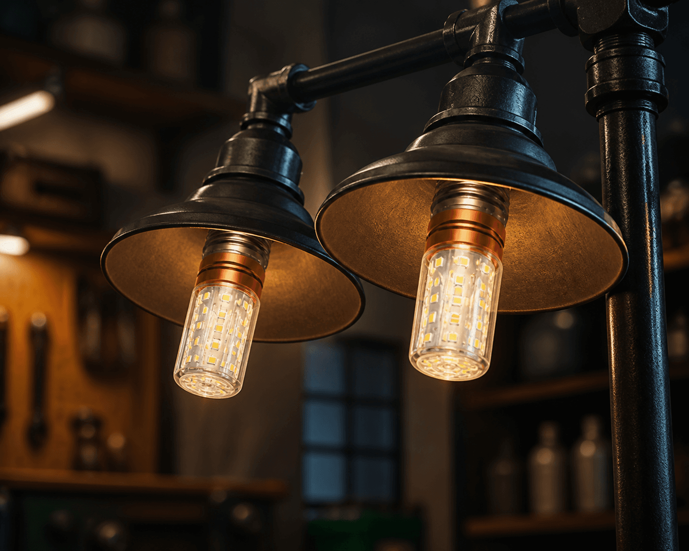 Spiral Filament Corn Cob LED Bulbs