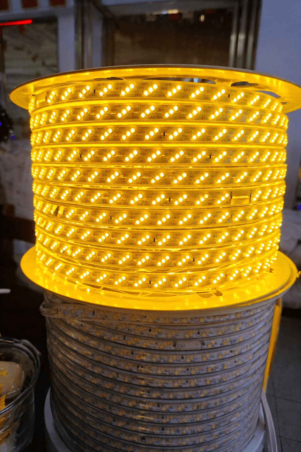 Warm White LED Strip Light Reel